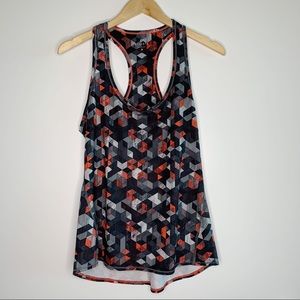 Athleta Multi Color Racer Back Tank Top